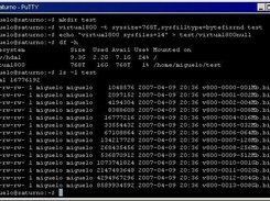 Example of a mounted filesystem.