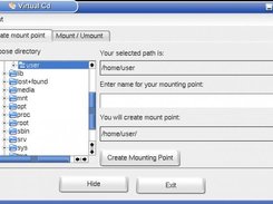 Create a mounting point