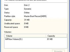 Virtual disk properties