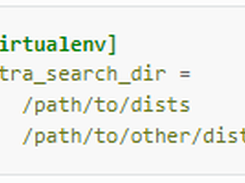 virtualenv Screenshot 1