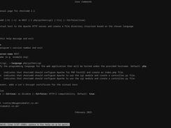 vhostadd MAN page