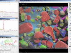 Virtual Lab Interface (viewing EDS data)