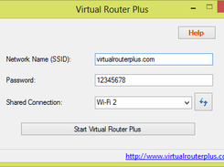 Virtual Router Plus Windows Wifi Hotspot Screenshot 1