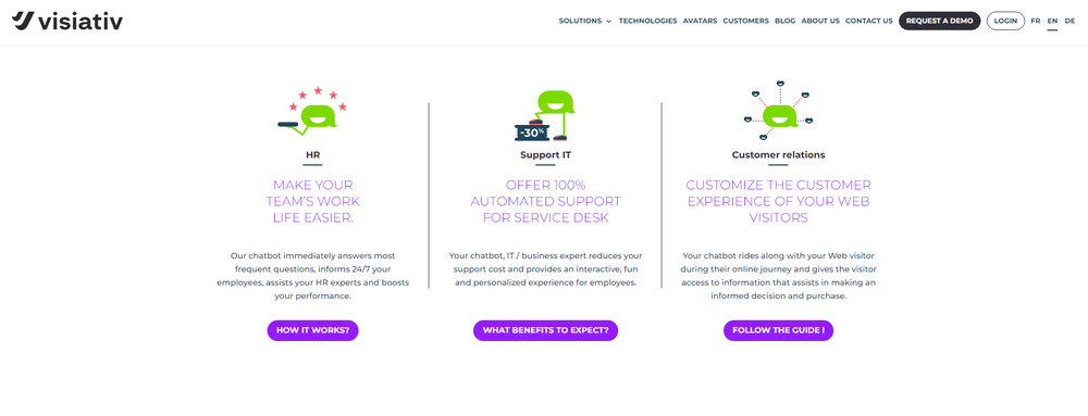Visativ Chatbot Screenshot 1