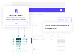 Shred your RFPs and SOWs for words like: “WILL”, “SHALL”, “MUST”, and any other custom keywords. Share the Excel output with your entire proposal, contracts & technical team.