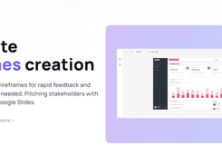 Easily create MVP-ready wireframes for rapid feedback and iteration - no design skills needed. Pitching stakeholders with Visily is as easy as using Google Slides.