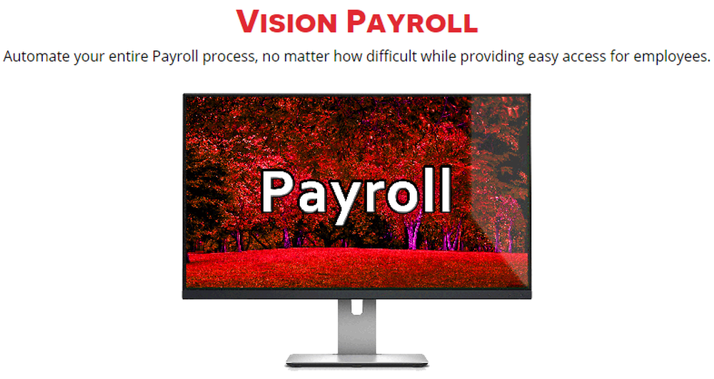 Vision Payroll Screenshot 1