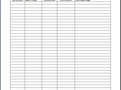 visitor log template Screenshot 1