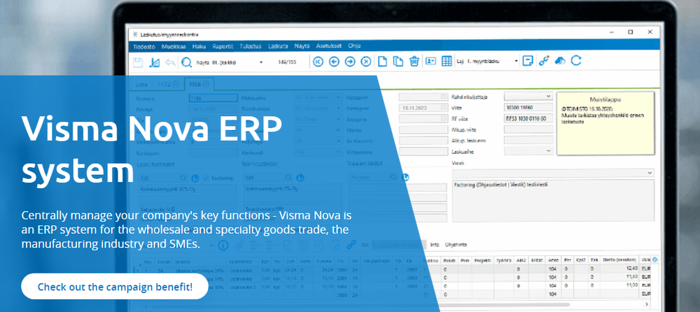 Visma Nova Screenshot 1