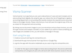 Visma Scanner Screenshot 2