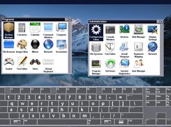Visopsys - programs, administration, and virtual keyboard