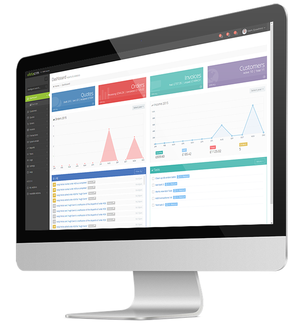 VistaCRM Screenshot 1