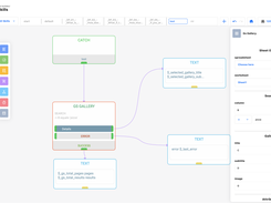 Visual chatbot builder