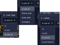 Flexible Filters