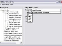 Example of the XBLite GDE GUI