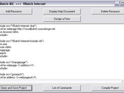 2. IDE Programming Interface