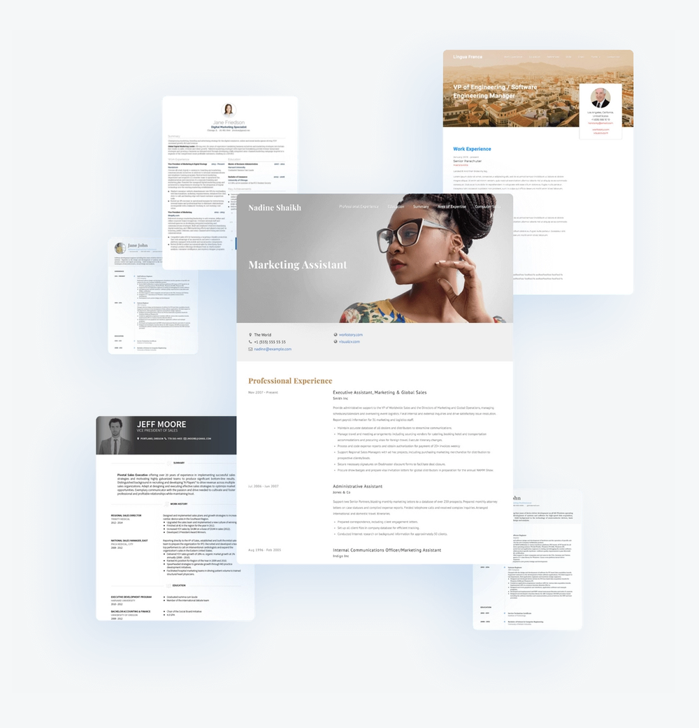 VisualCV Screenshot 1