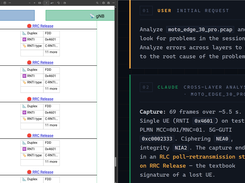Visualize Wireshark caltures as call flows.  Use Claude to analyze sessions.