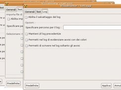 First version of the settings window
