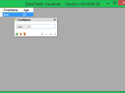 Opulos DataTable Visualizer