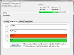 Visual Overhoor Screenshot 2
