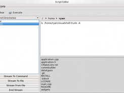 Reading output from a command