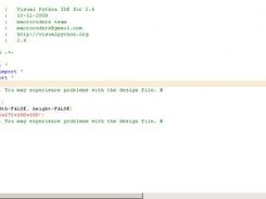 Visual Python Code