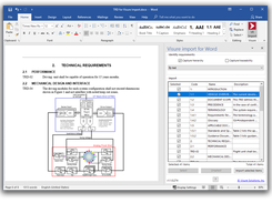 Visure MS Word Import