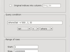 Filtering a table