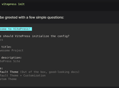 VitePress Screenshot 1