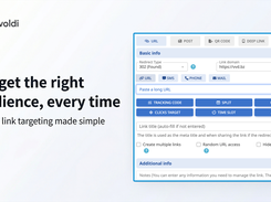 Reach the right audience with smart link targeting using Vivoldi’s advanced URL shortener and link management platform.