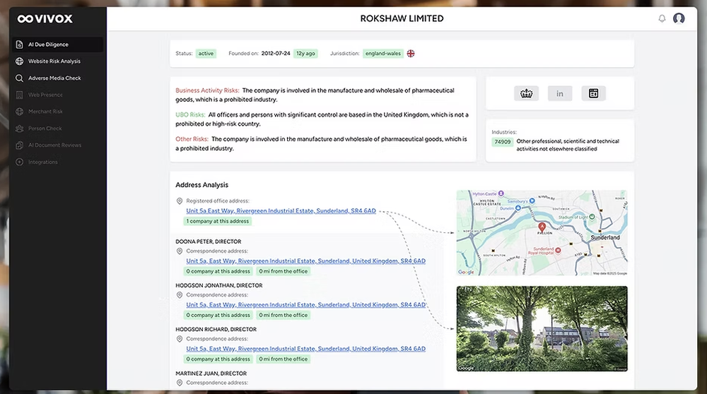 Vivox.ai Screenshot 1