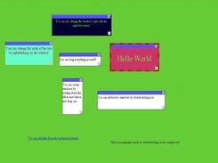 A simple demo page, generated in vjscms.