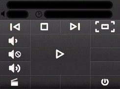 VLCRemote - 320x240 black skin