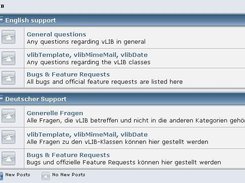 vLIB - english and german support (vlib.clausvb.de/forum)