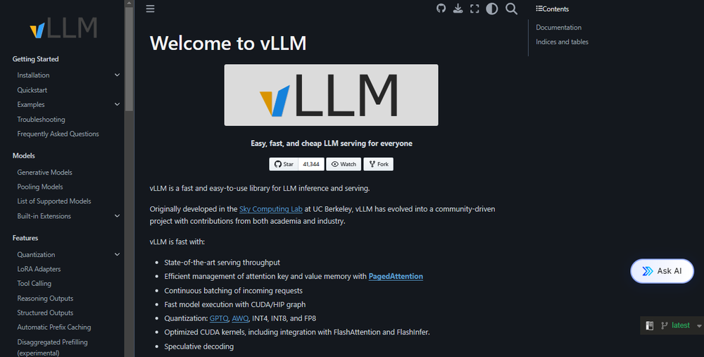 VLLM Screenshot 1