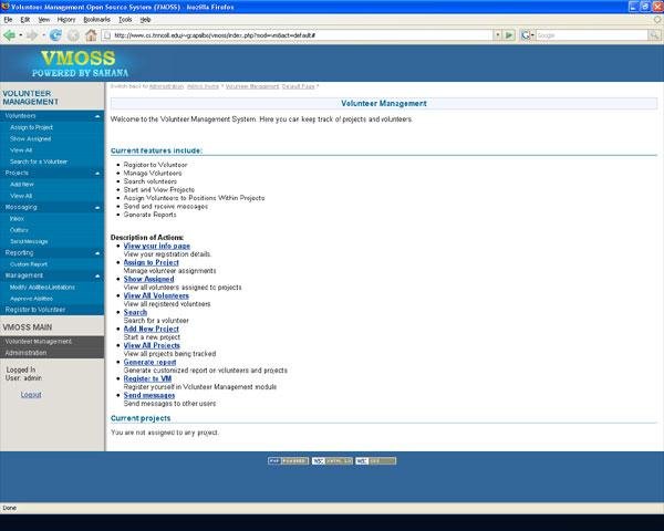 Volunteer Management Opensource Software Download Sourceforge Net