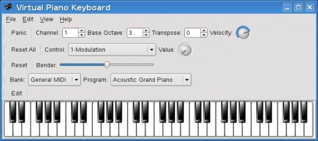 Virtual Midi Piano Keyboard Download Sourceforge Net - vmpk 0 3 0 in linux