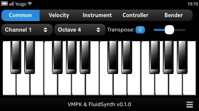 FreePiano  Advanced virtual MIDI keyboard