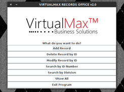 Main Menu
