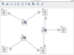 vmtarchitect with drawed network