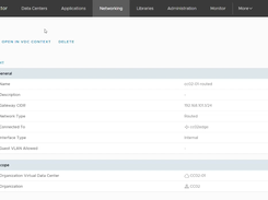 VMware Cloud Director Screenshot 1