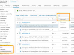 VMware vSAN Screenshot 1