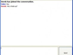 Conversation Window - Vobri running on Windows XP