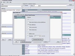 3. Generating a power point show form an existing study list