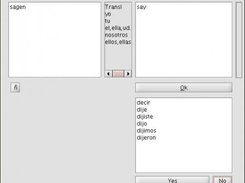 VocTrain - The practise window