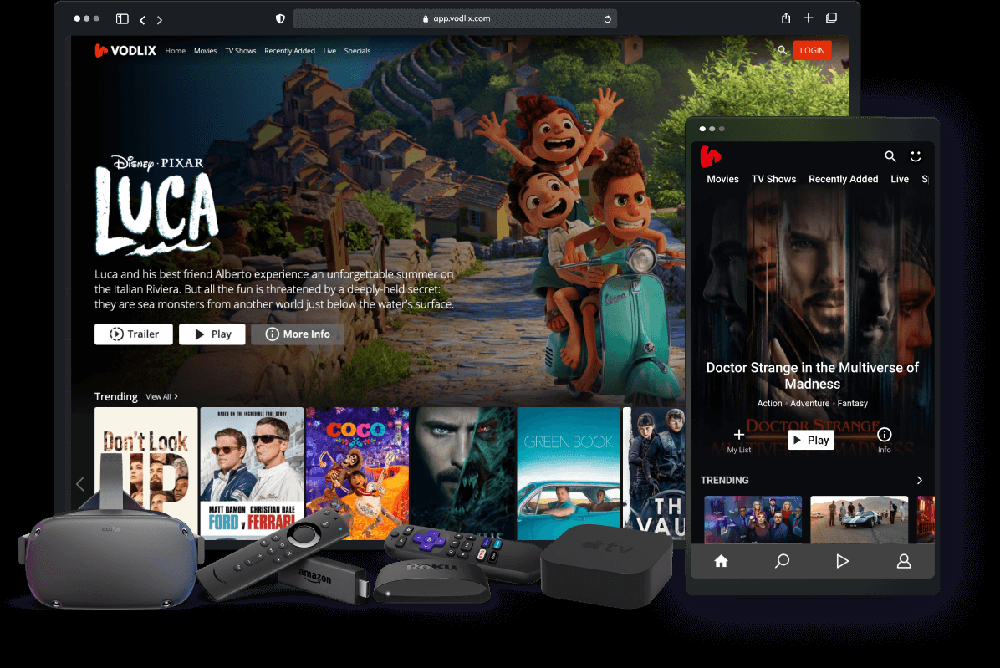 Vodlix OTT Platform Solution