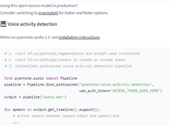 voice-activity-detection Screenshot 1