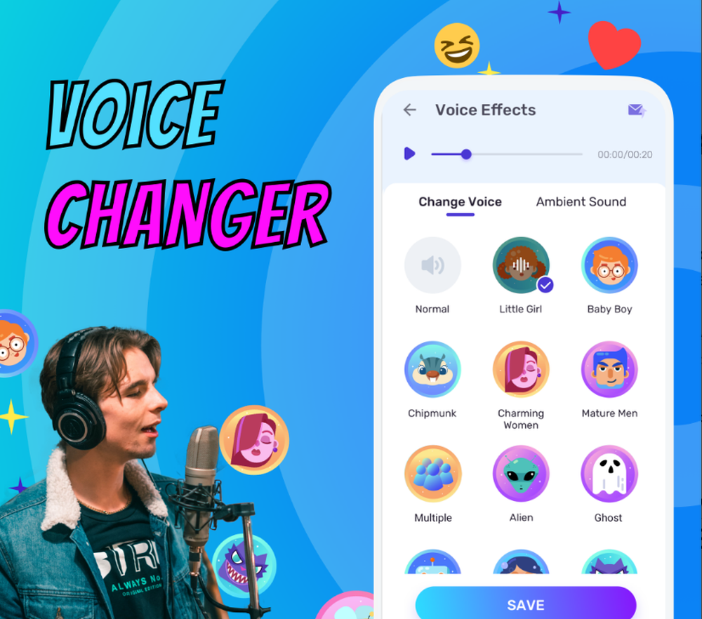 Voice Changer - Voice Effects Screenshot 1