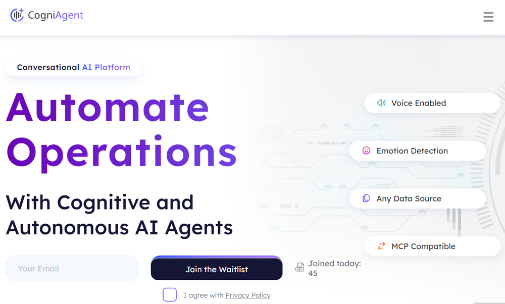 CogniAgent Screenshot 1